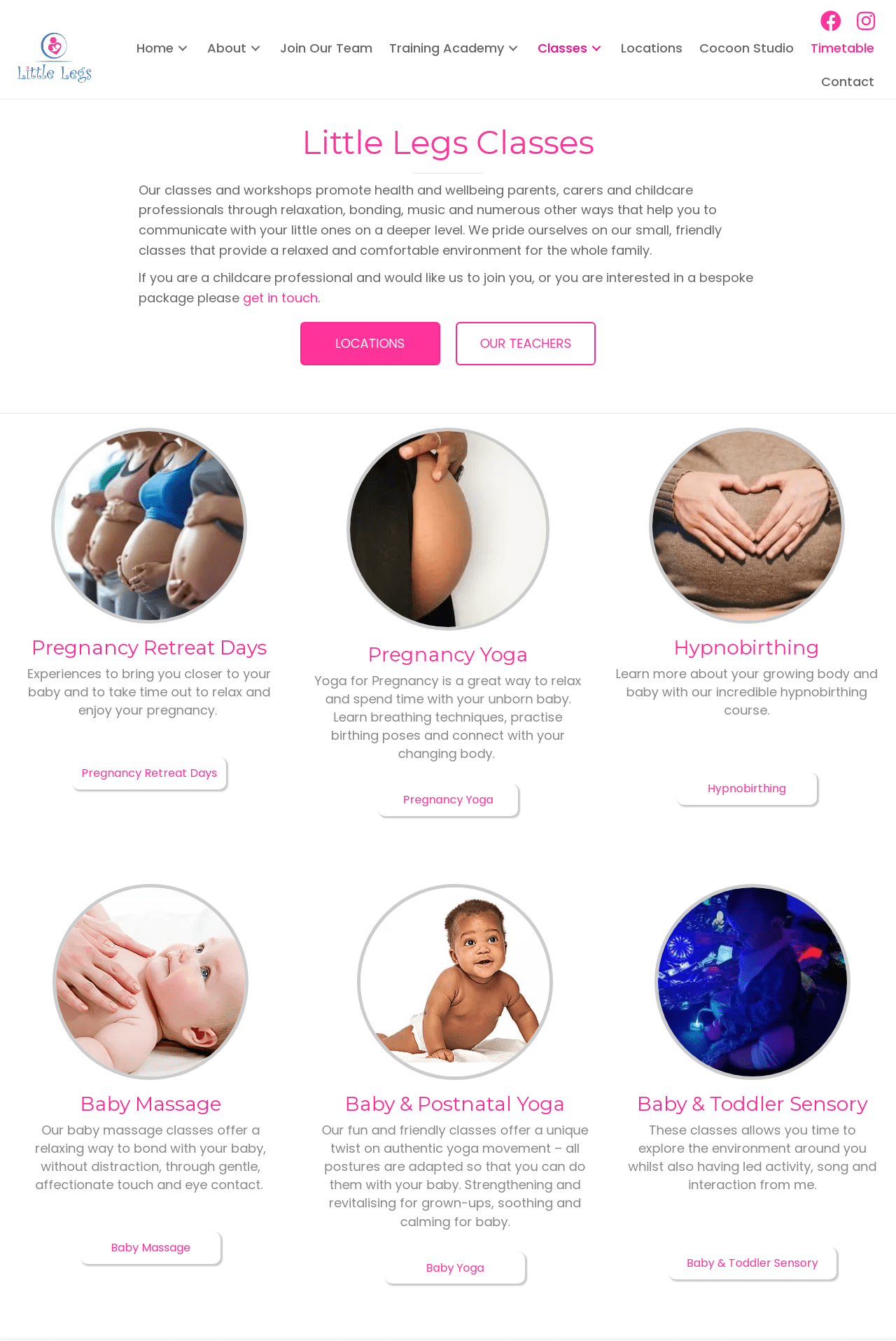 little-legs-ltd-website-by-cultivate-it-classes-page